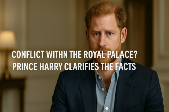 Conflict Within the Royal Palace? Prince Harry Clarifies the Facts